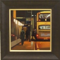 michael_ashcroft_original_painting_last_bus Michael Ashcroft Original Painting Mancehster Lancashire