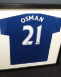Framed Sports Shirt Everton