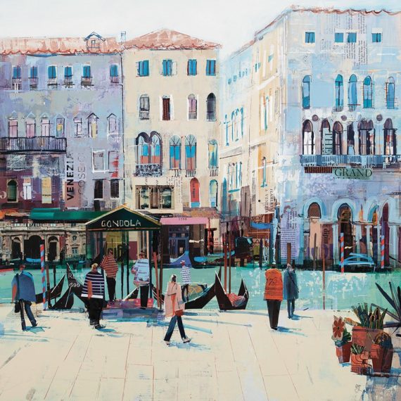Grand Daze Tom Butler Limited Edition Print cityscape Venice