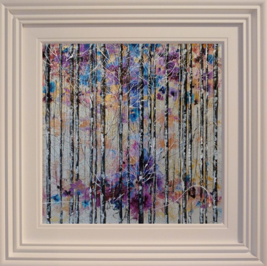 Enchanted Forest Rozanne Bell Original Painting