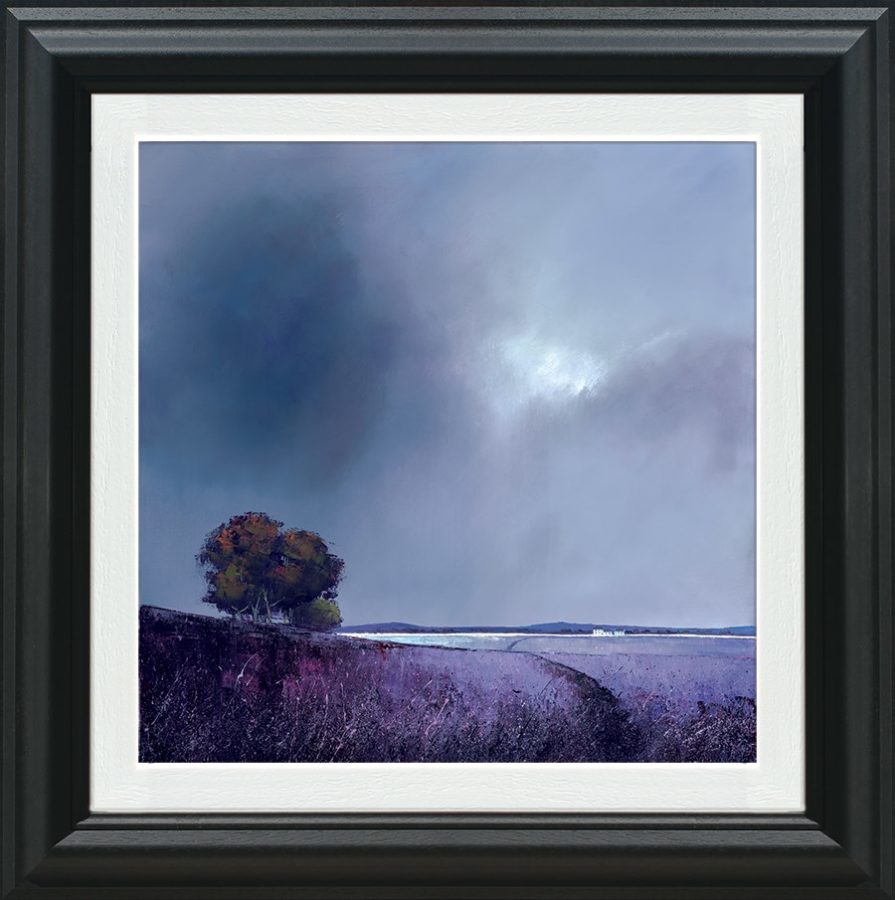 Buy Lavender Skies by Barry Hilton Lancashire Artist
