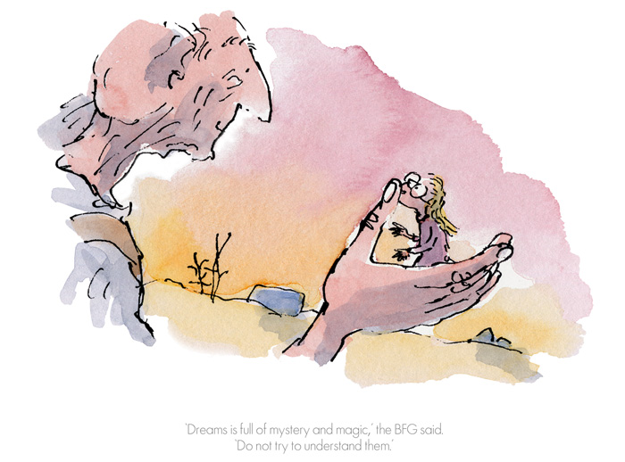 Dreams Is Full of Mystery and Magic by Quentin Blake Limited Edition Print