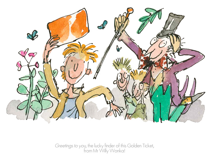 Greetings to You by Quentin Blake Limited Edition Print