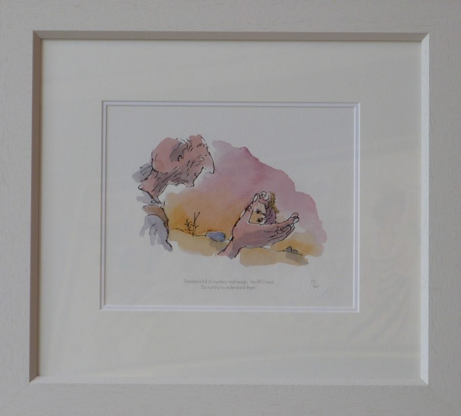 Dreams Full Mystery Magic Quentin Blake Limited Edition Print framed