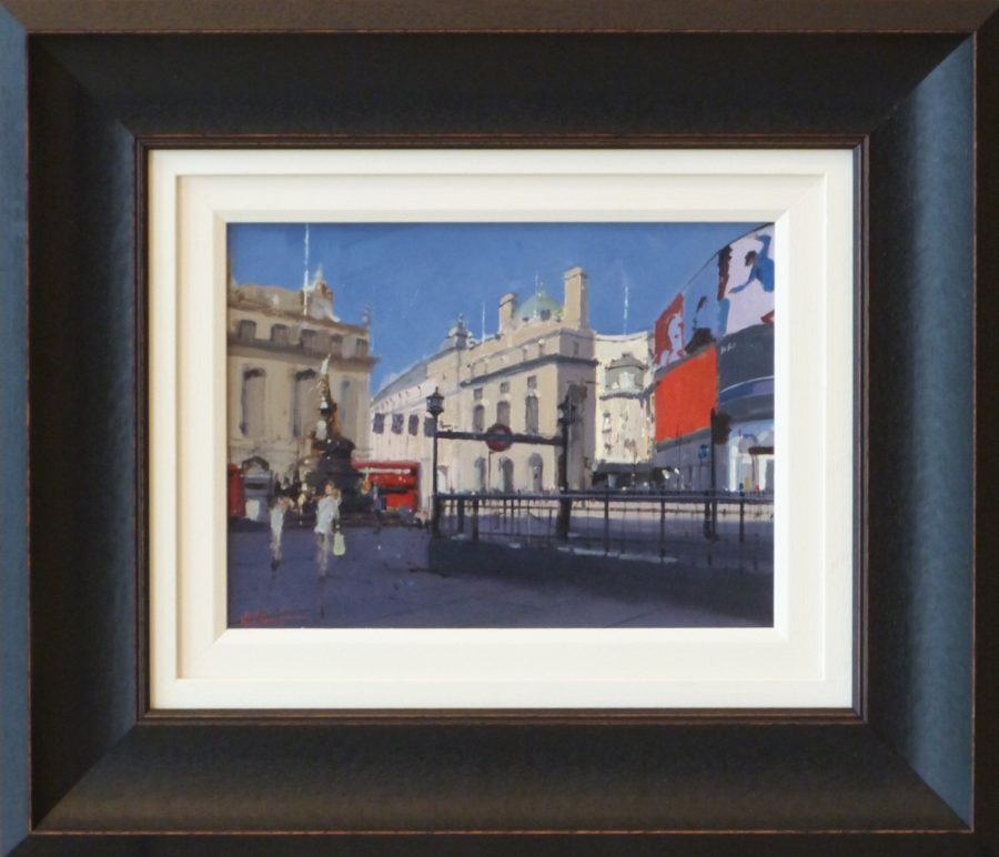Piccadilly Circus Michael Ashcroft Original Painting