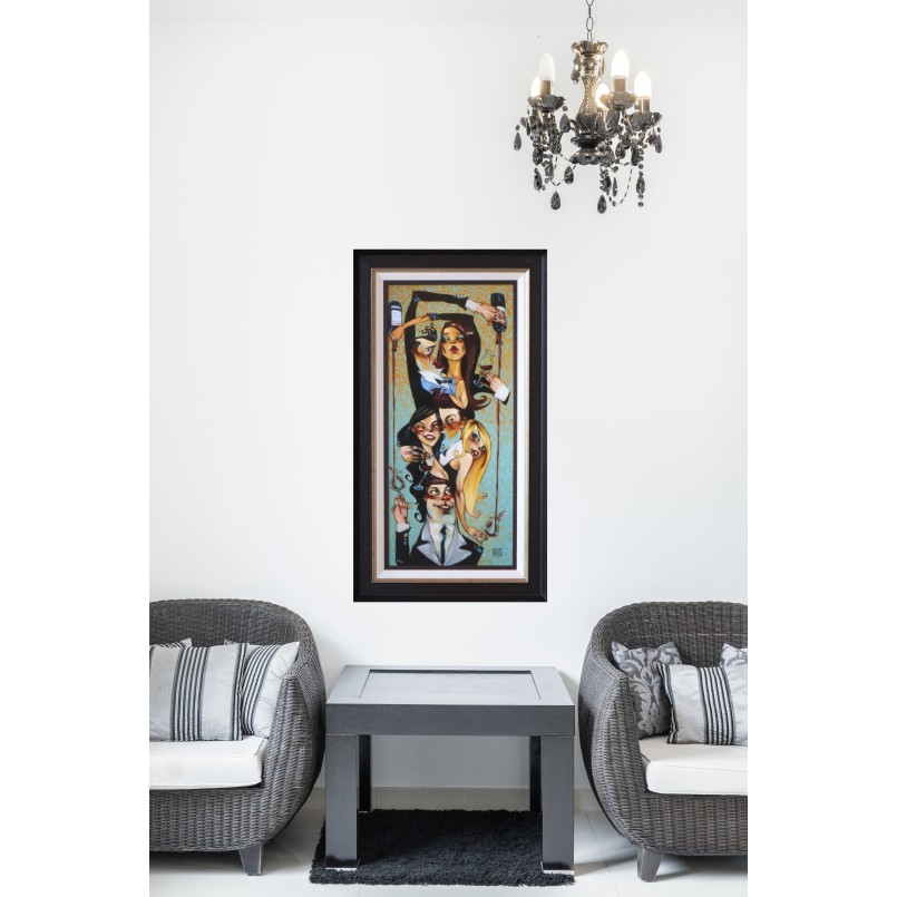 Pour It On Todd White Limited Edition Print interior design view