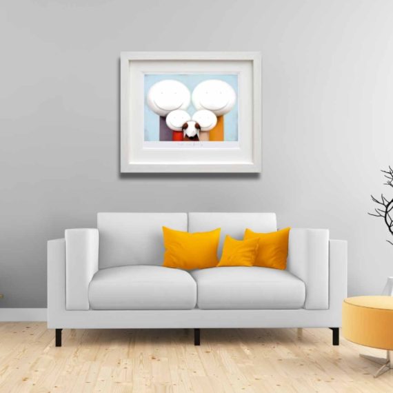 We Are Family Doug Hyde Limited Edition Print interior