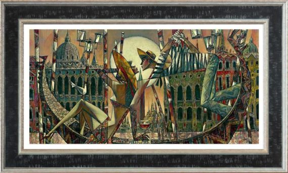 Love in Venice Andrei Protsouk Limited Edition Print large