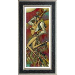 uptown martini andrei prosouk contemporary figurative art couples great gift