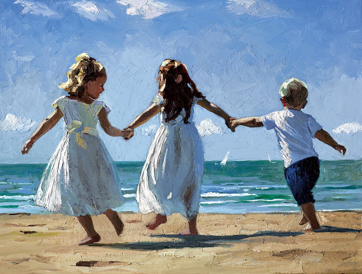 Sunkissed Memories Sherree Valentine-Daines new collection figurative art prints
