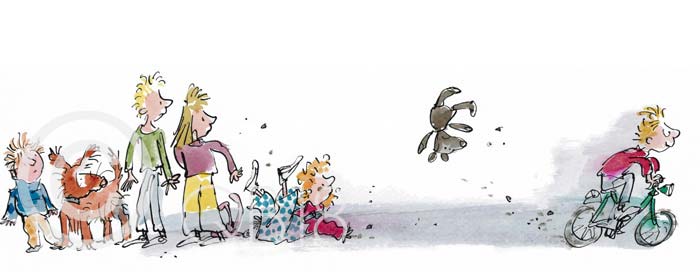 Simpkin Fast by Quentin Blake Limited Edition Print