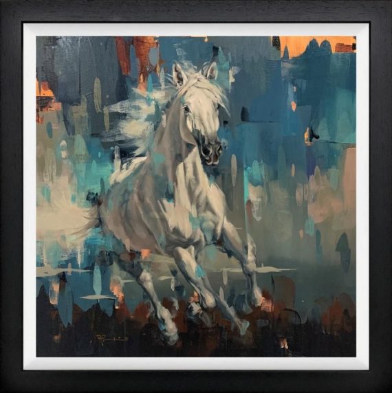 Storm by Frank Pretorius horse equestrian art