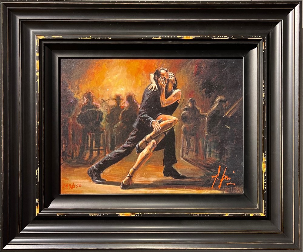 Tango fabian perez dance painting
