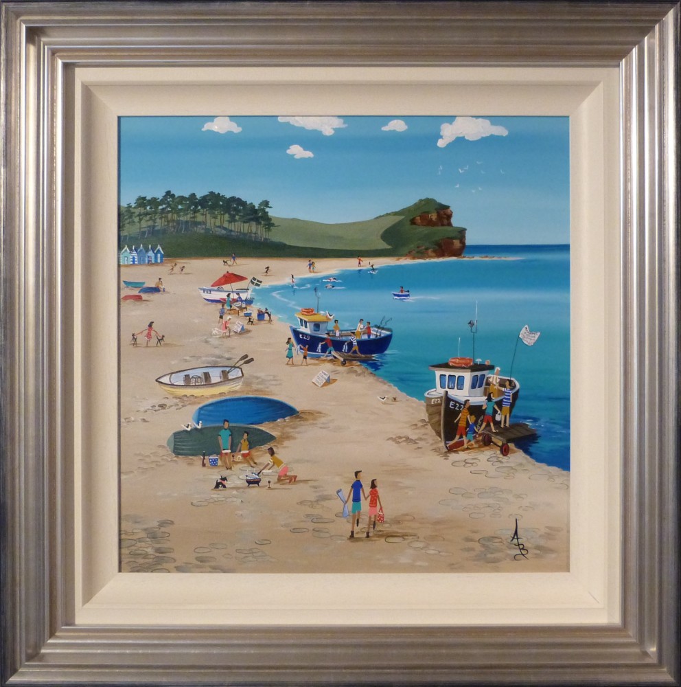 Anne Blundell original painting beach