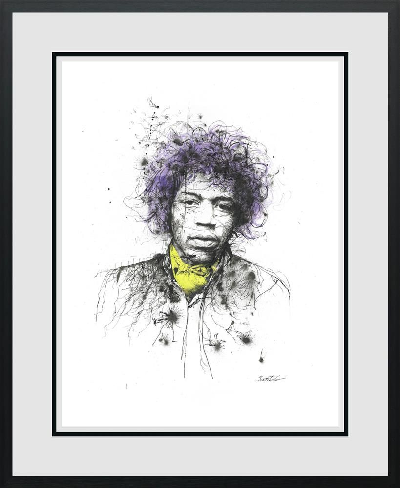 Hendrix scott tetlow jimi hendrix art painting