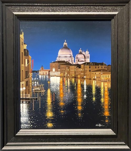 reflections on the grand canal by Neil Dawson