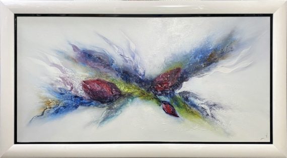 gisella ueberall abstract colourful original oil painting wall art