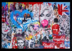 True Love yuvi limited edition print urban graffiti art