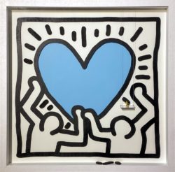 Under Construction, keith haring inpired art roys people figure art