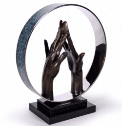 romantic gift sculpture bronze michael talbot